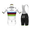 Fahrradbekleidung Radtrikot Kurzarm + Trägershorts 2021 Deceuninck-Quick-Step N002
